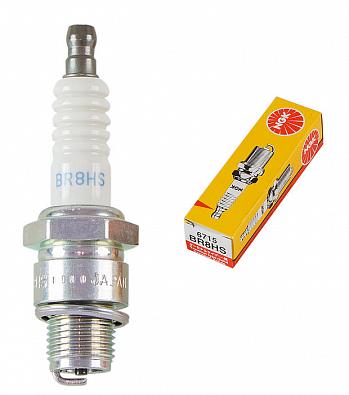 Изображение товара BR8HS Свеча зажигания NGK BR8HS/6715 Solid - не откр. контактный стержень OEM: Yamaha 94702-00195