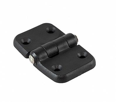 Изображение товара C88011 Петля - 80х50х15.5мм, черный пластик (Easterner)