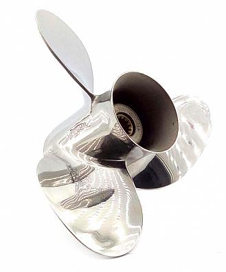 Изображение товара M-013080 Гребной винт Micihigan Rapture для JOHNSON/EVINRUDE 40-75 л.с., 3x11-3/4x11, нержавеющая ст