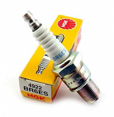 Изображение товара BR6ES Свеча зажигания NGK BR6ES/4922, откручивающееся SAE-подключение