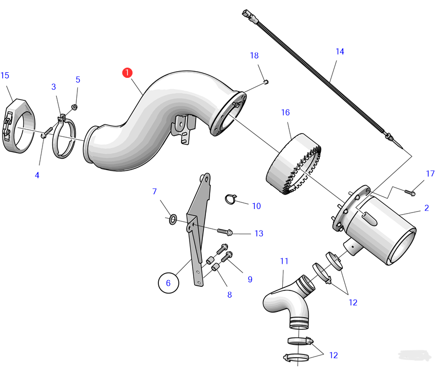 Изображение товара Exhaust Riser