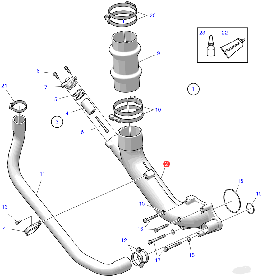 Изображение товара Exhaust Pipe