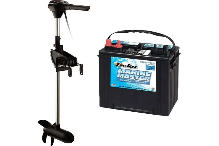 Изображение товара Электромотор MotorGuide R3-45 HT36 + Marine Master DP24 (85 А/ч)