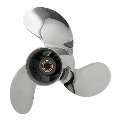 Изображение товара SWA3R9P-YM15 Гребной винт PowerTech для YAMAHA/HONDA 9.9-15 л.с., 3x9-1/4x10, 3-лопасти/правый, стал