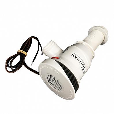 Изображение товара 4660-1 Помпа аэраторная TSUNAMI T1200 (88 л/мин), 12V, патрубок L=88мм, Ø29/29мм (1-1/8\") (Attwood)