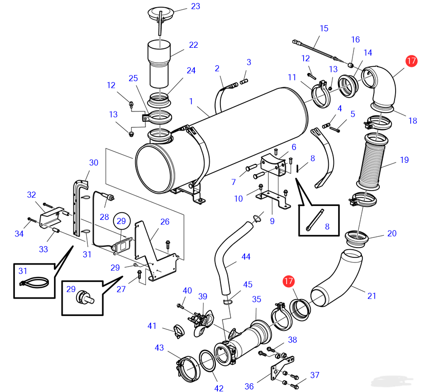 Изображение товара Exhaust Pipe