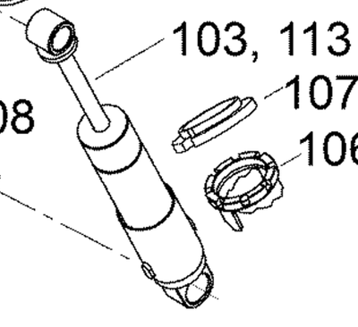 Изображение товара Shock front Рычаг (Shock front arm)