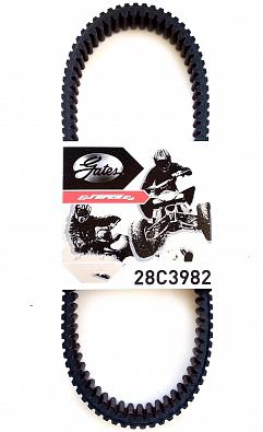Изображение товара 28C3982 Ремень вариатора GATES (карбон) для квадроциклов ARCTIC CAT Wildcat Trail/Sport ('14-18), 33