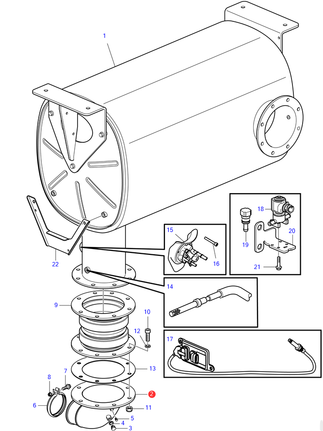 Изображение товара Exhaust outlet