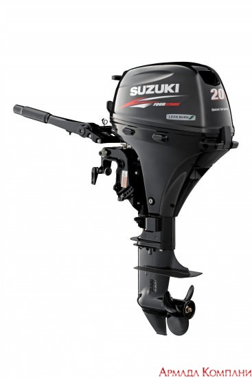 Изображение товара Лодочный мотор Suzuki DF20AEL (румпель + электрозапуск)