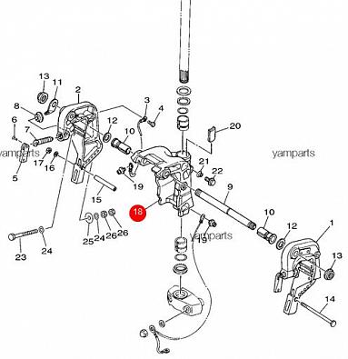 Изображение товара BRACKET, SWIVEL 1