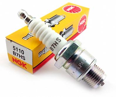 Изображение товара B7HS Свеча зажигания NGK B7HS/5110 OEM: L82C, 0509568/0387694, Yamaha 94703-00040, Mercury 33-8237