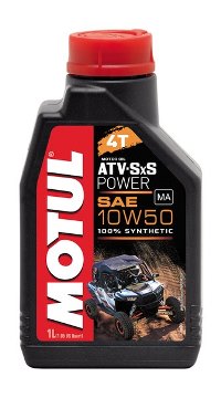 Изображение товара 105900 Моторное масло для квадроциклов MOTUL ATV SxS Power 4T 10W50, 100% Synth, 12@1л