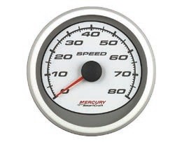 Изображение товара СПИДОМЕТР 0-80 миль/ч (белый)