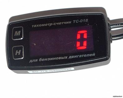 Изображение товара ТС-018 Тахометр со счетчиком моточасов, яркий экран, питание 12V ()