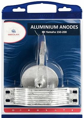Изображение товара 43.350.01 Комплект алюминиевых анодов для подвесных моторов  YAMAHA 150/200л.с. (Osculati)