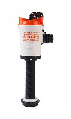 Изображение товара SFBP1-G600-04 Аэратор вертикальный 12 В, 600 GPH ( 2271, 2 л/час), (SeaFlo) OEM: SFBP1G60004