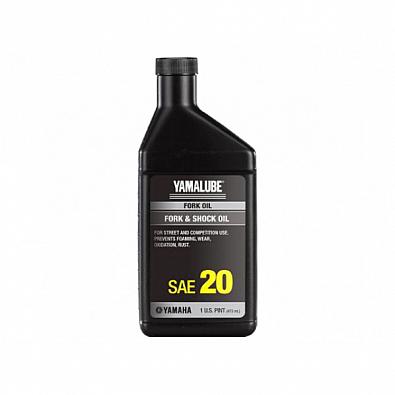 Изображение товара ACC-FORKF-00-20 Масло для передних вилок YAMALUBE Fork&Shock Oil SAE 20, 473 мл