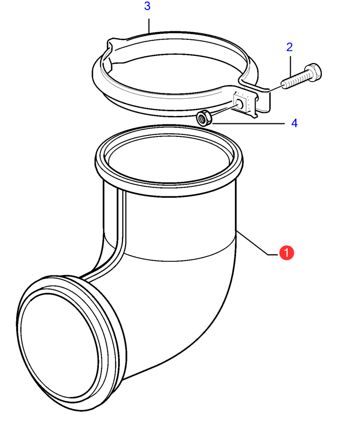 Изображение товара Exhaust Pipe