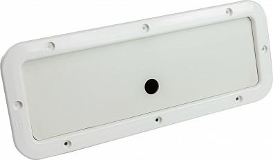 Изображение товара 6804_395x155 Бокс встраиваемый с крышкой, 395x155x105мм, белый пластик (Ceredi)