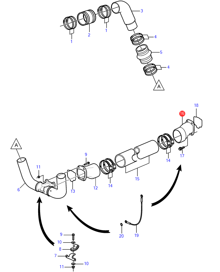 Изображение товара Exhaust collector