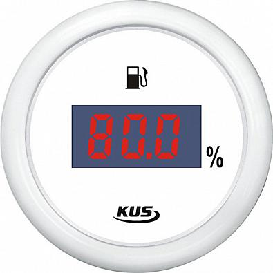 Изображение товара JMV00353 Указатель уровня топлива цифровой (WW), 0-190 Ом (KUS)