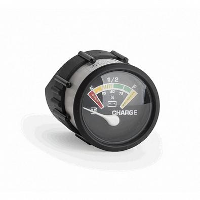 Изображение товара 63214B Индикатор заряда батареи 12V, серия Professional, черный циферблат/черный ободок, Ø52мм (UFLE