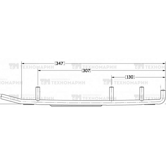 Изображение товара Конек лыжи BRP (комплект 2шт)  A-04-0-4-464