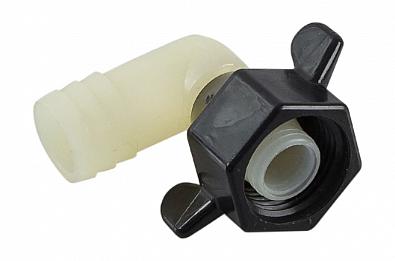 Изображение товара 2443936 Фитинг угловой SHURFLO, резьба-"елочка" 1/2"-14 NPT(F)x5/8"