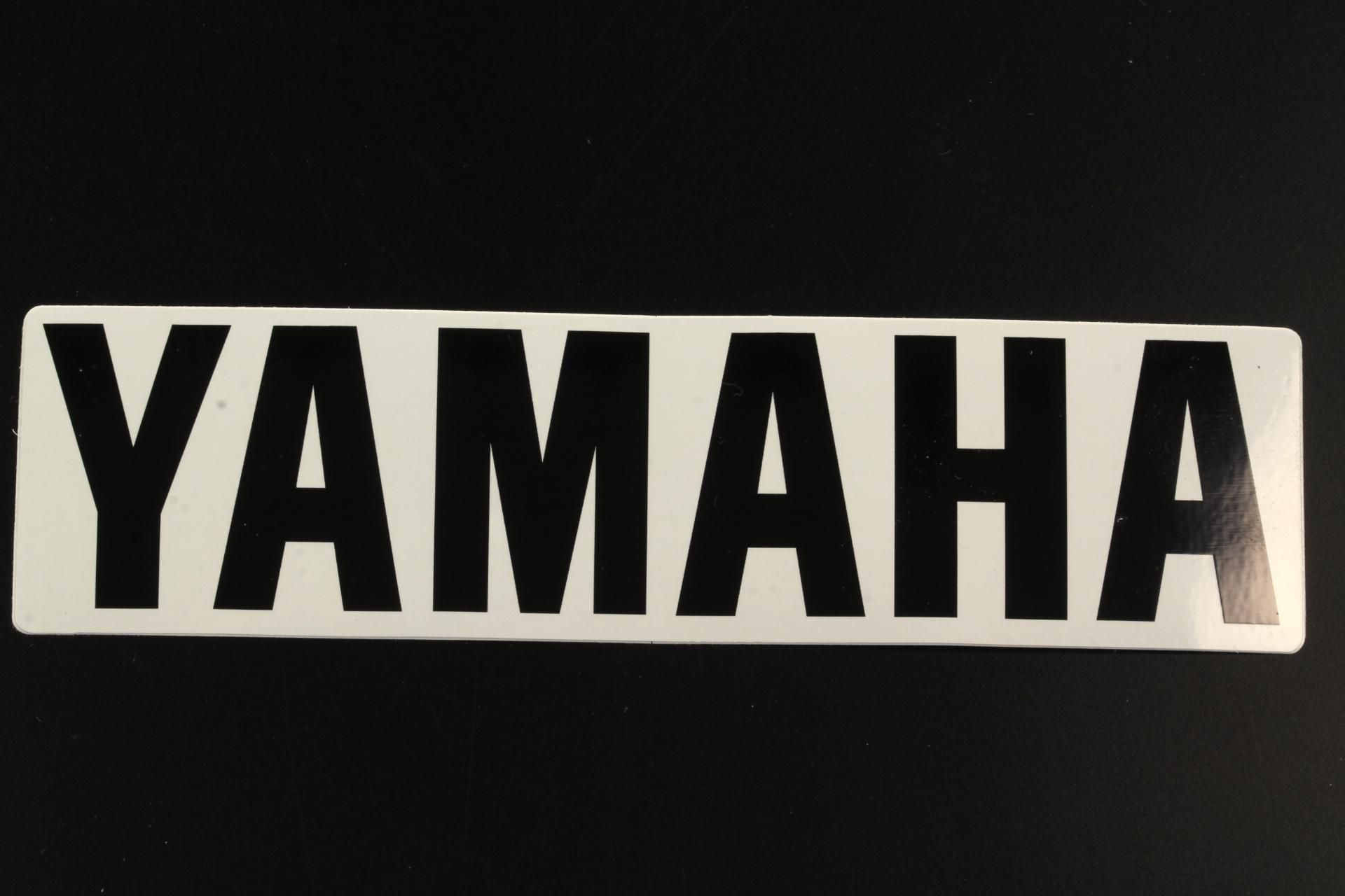 Изображение товара Наклейка YAMAHA (белая)