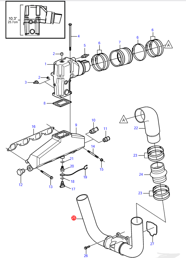 Изображение товара Exhaust Pipe