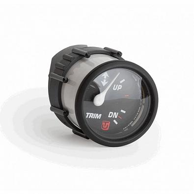 Изображение товара 63219M Трим-указатель для MERCURY/YAMAHA, серия Professional, черный циферблат/черный ободок, 12/24V