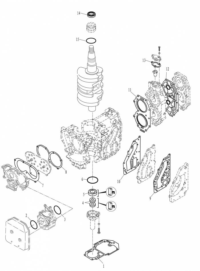 Схема узла Приложение 2 (Ремонтный Комплект) (Optional Parts №2 (Repair Kit))