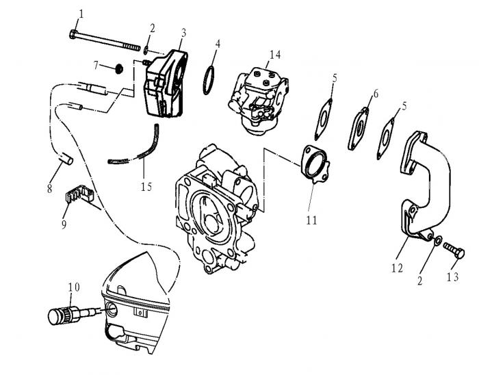 Схема узла Система Впуска (Intake System)