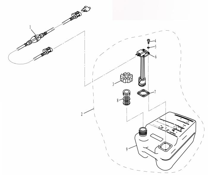 Схема узла Топливный Бак (Fuel Tank)