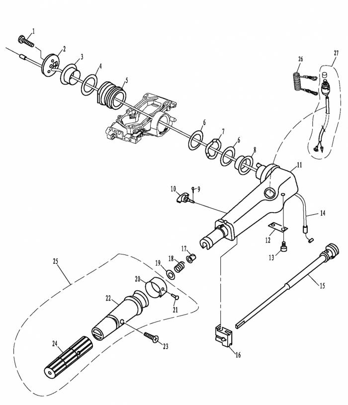 Схема узла Система Рулевого Управления (Steering System Control)