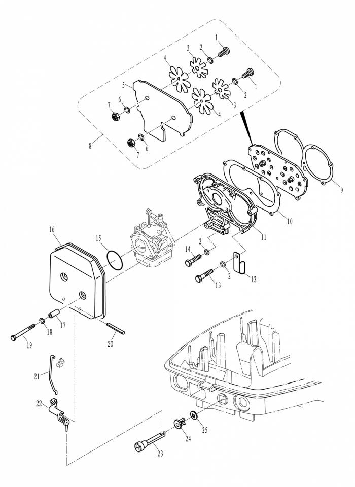 Схема узла Система Впуска (Intake System)