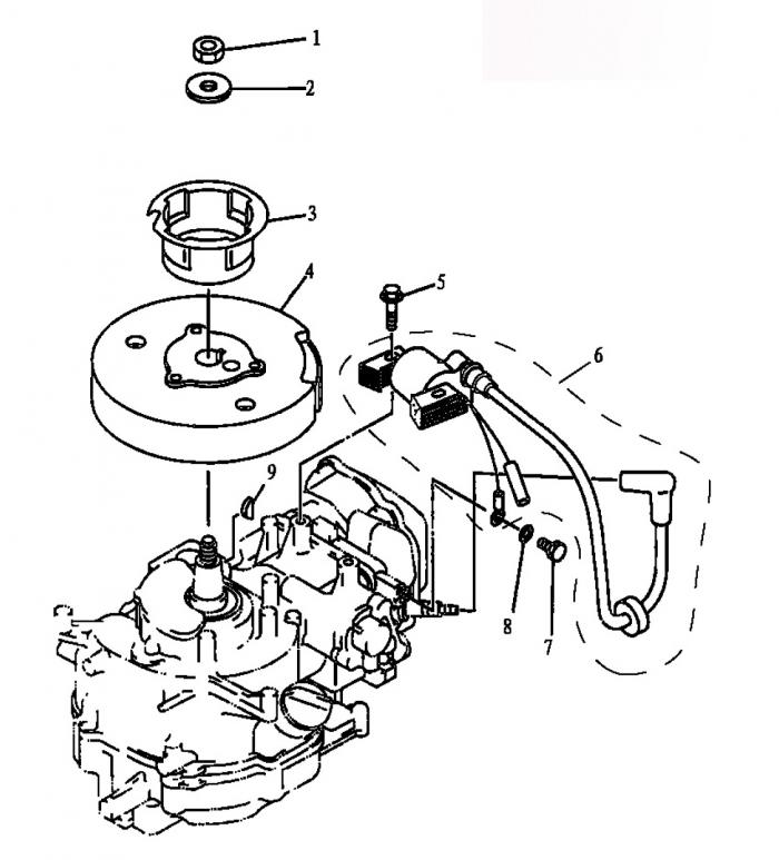 Схема узла Система Зажигания (Ignition System)