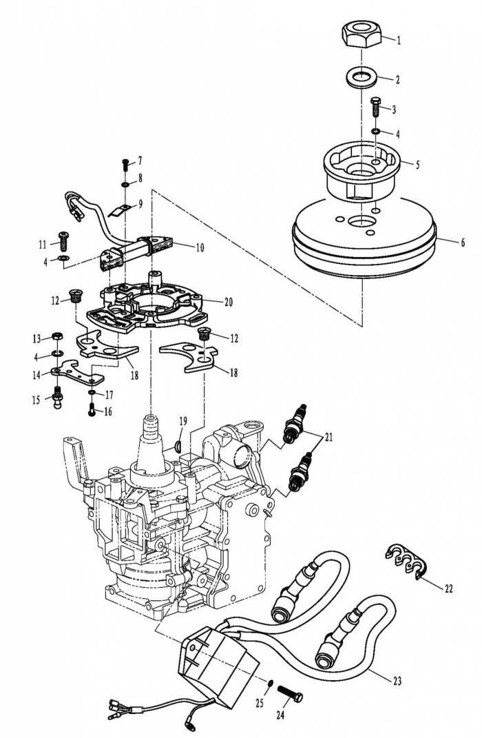 Схема узла Электрическая Система (Electrical System)