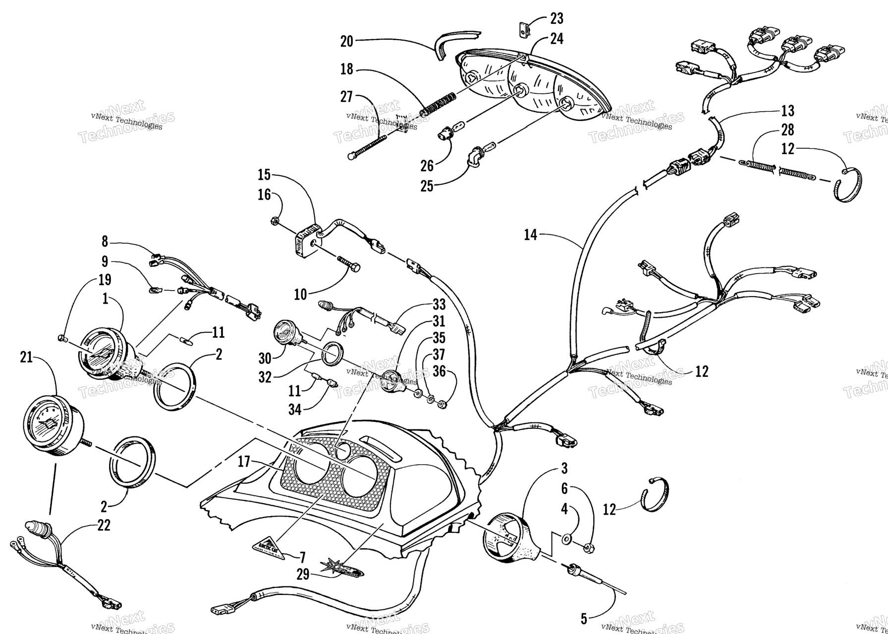 Схема узла Инструменты И Wiring Assemblies