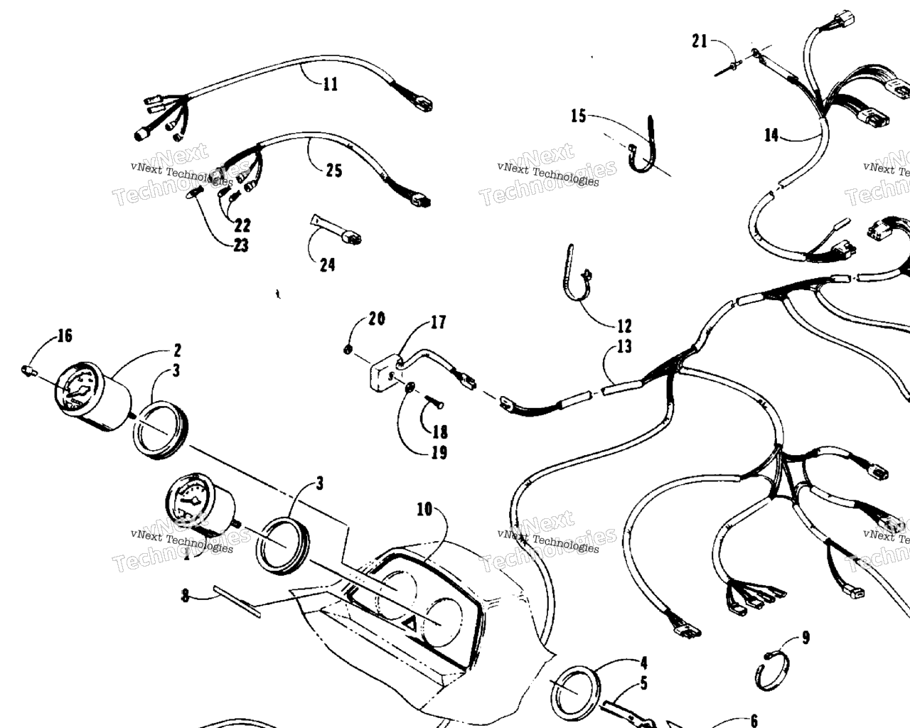 Схема узла Инструменты И Wiring Assemblies