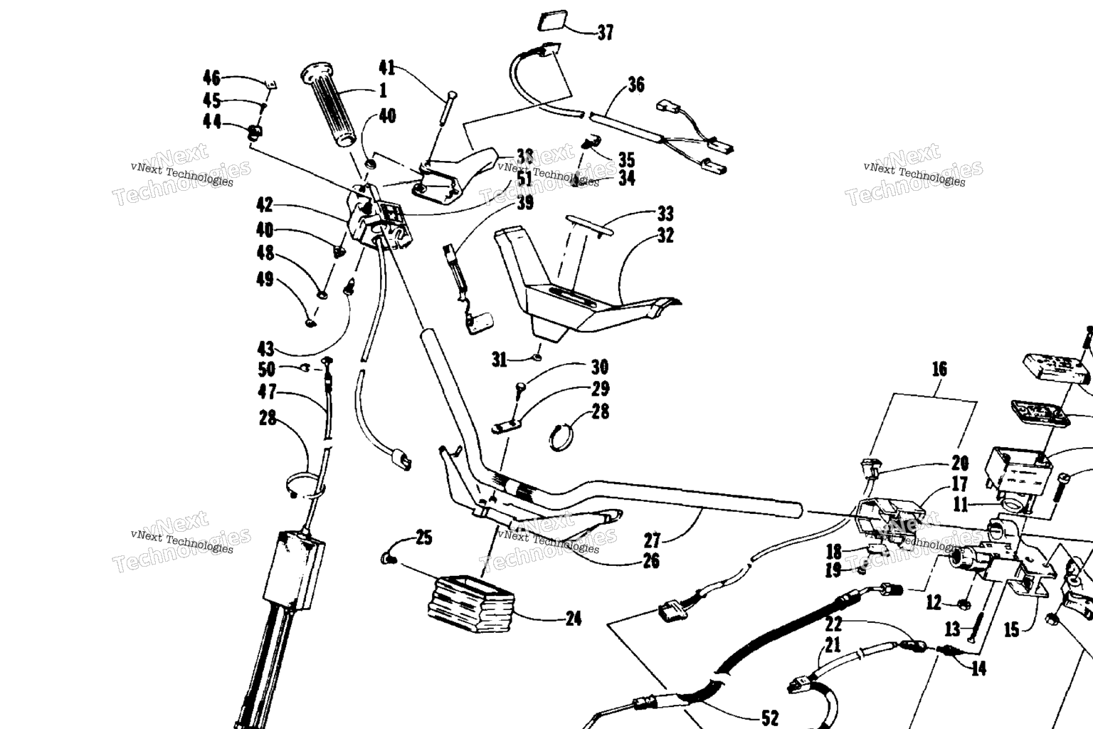 Схема узла Сборка Руля