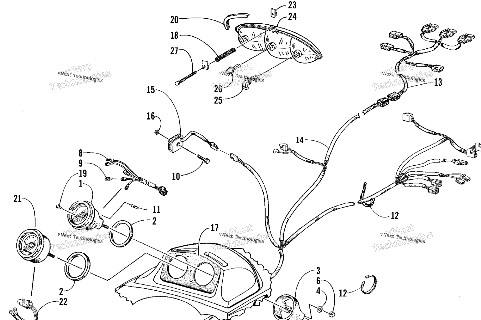 Схема узла Инструменты И Wiring Assemblies