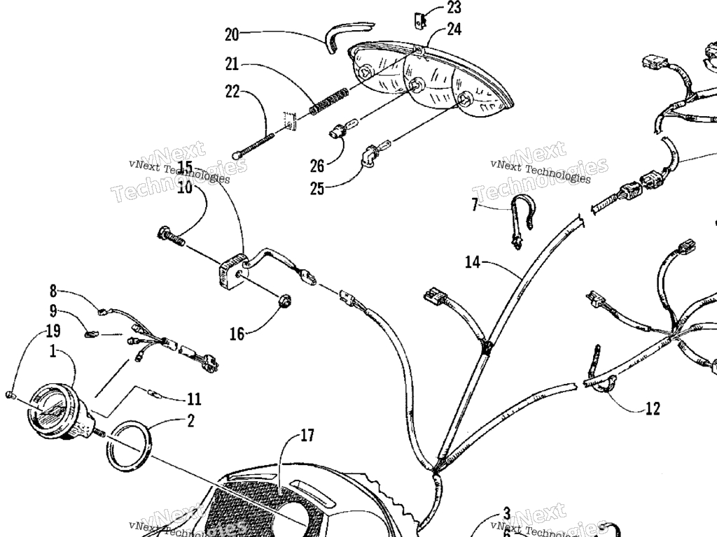 Схема узла Инструменты И Wiring Assemblies