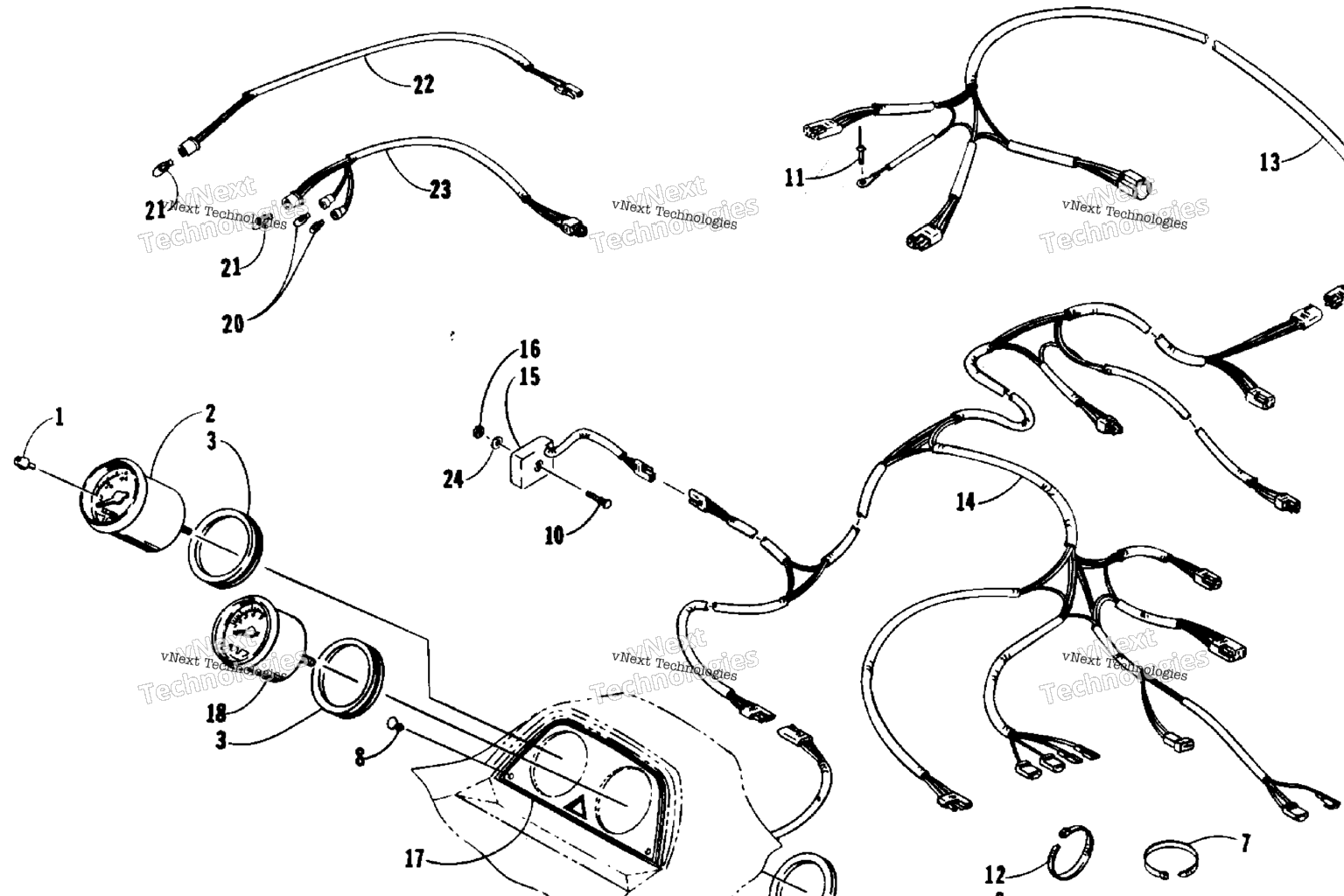 Схема узла Инструменты И Wiring Assemblies