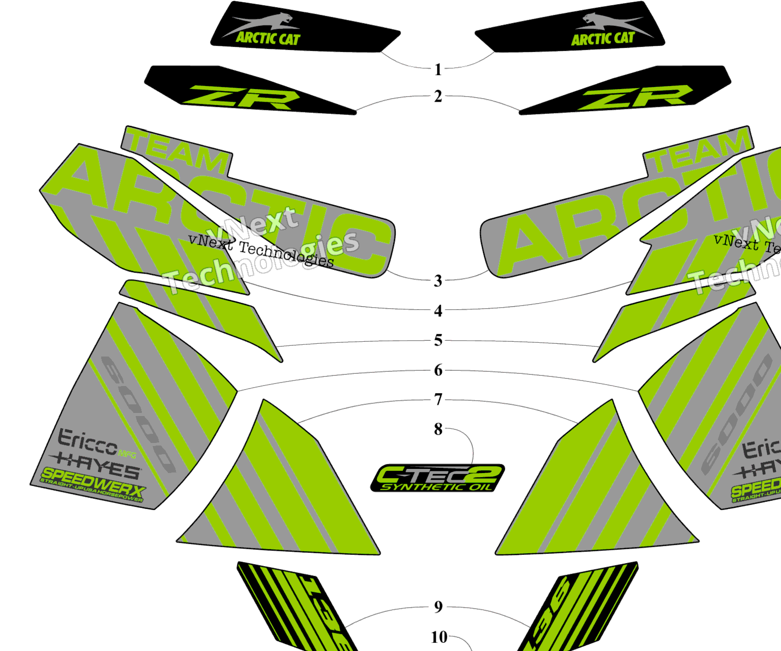 Схема узла Наклейки