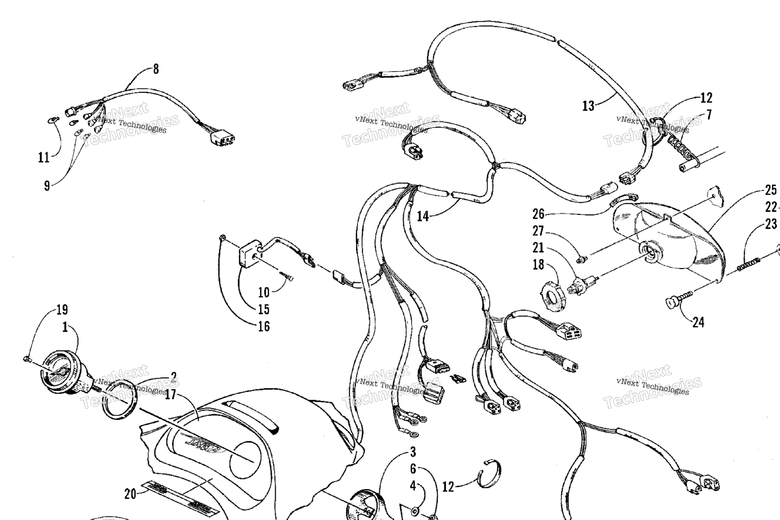 Схема узла Инструменты И Wiring Assemblies