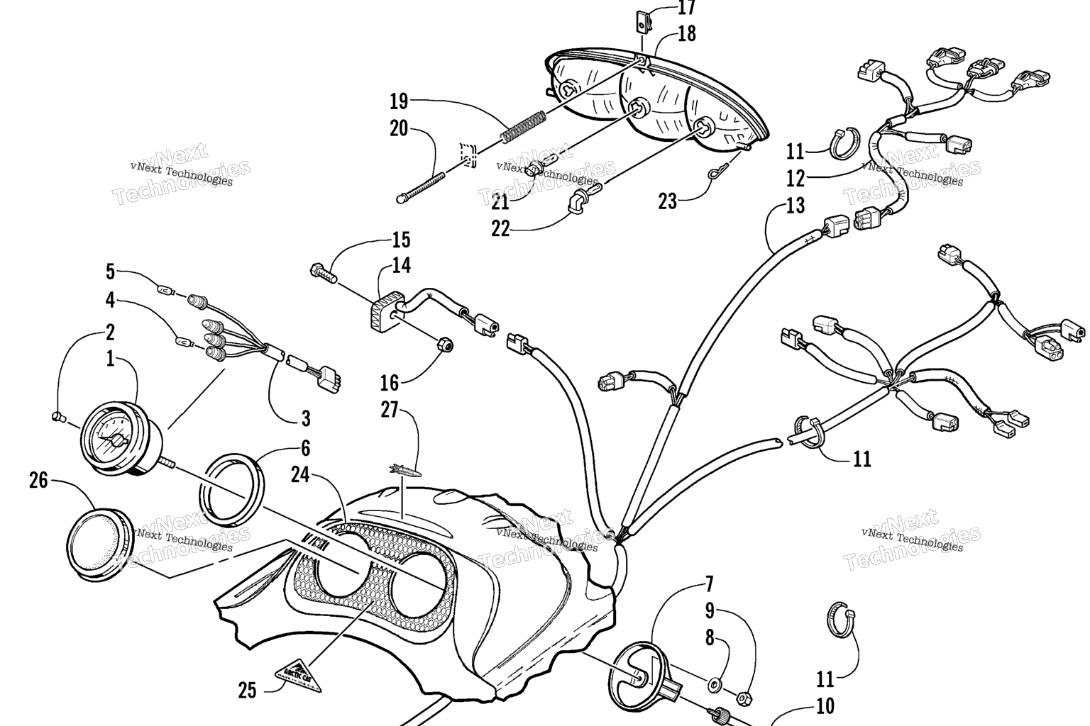 Схема узла Инструменты И Wiring Assemblies