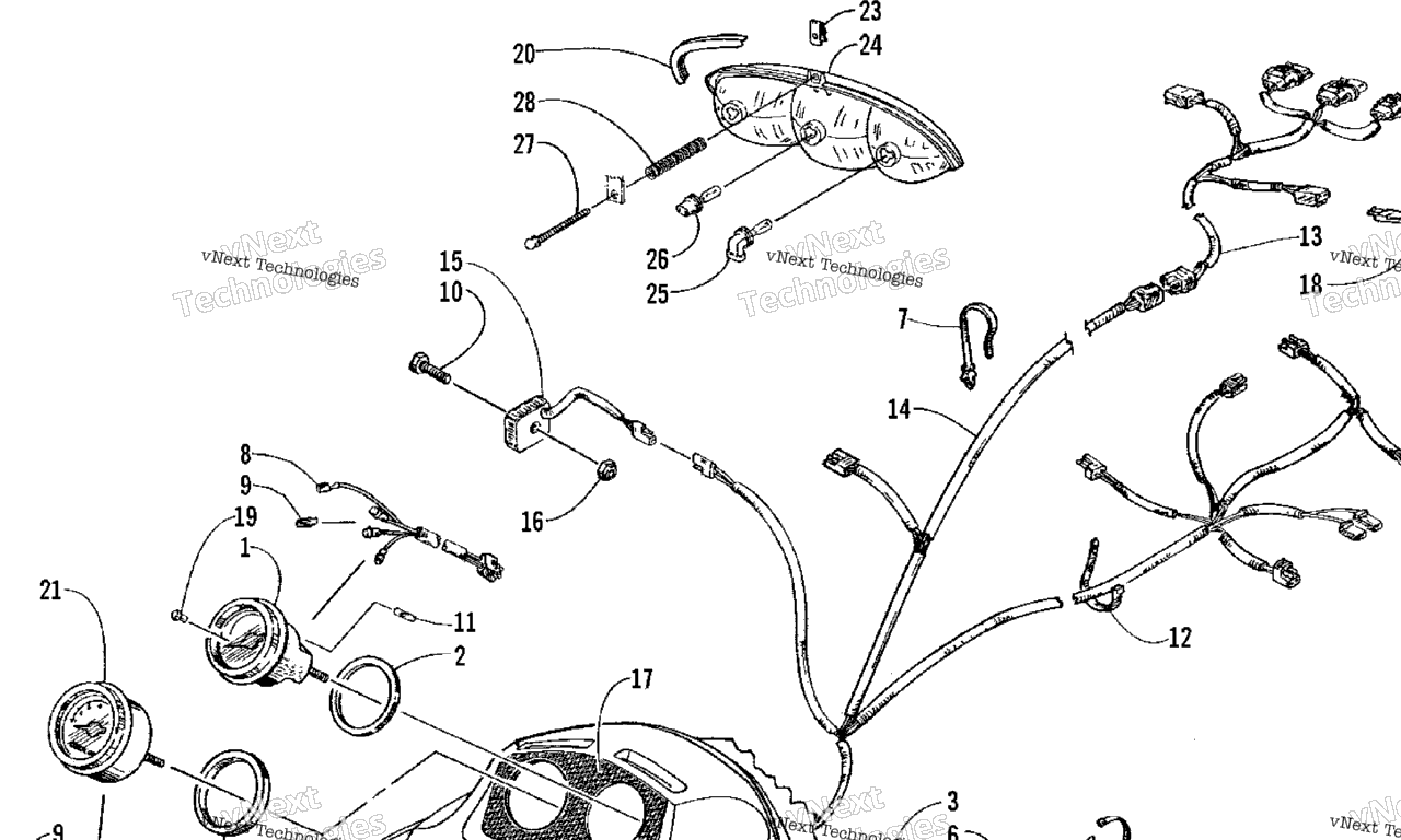 Схема узла Инструменты И Wiring Assemblies