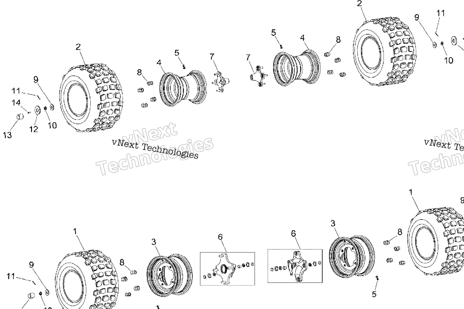Схема узла Колеса И Шины